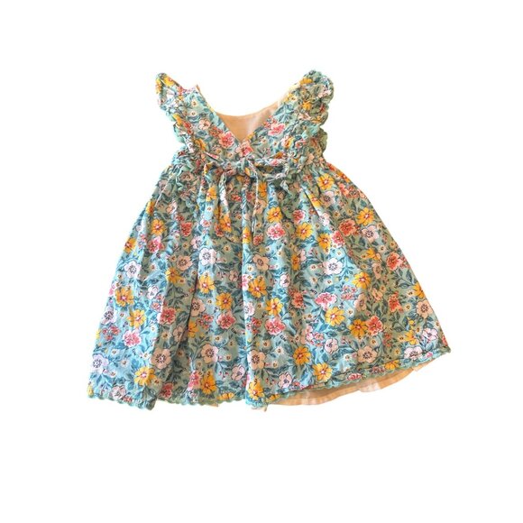 Tommy Bahama Floral Print Toddler Dress 4T - Picture 3 of 4